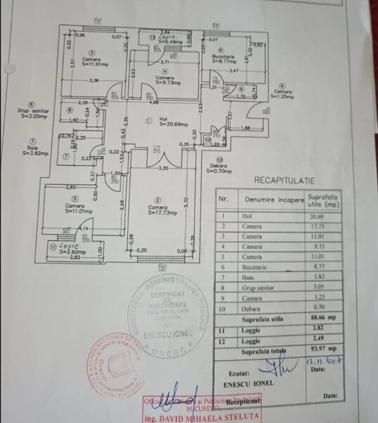 Oltenitei - Metrou Piata Sudului 4 camere decomandat